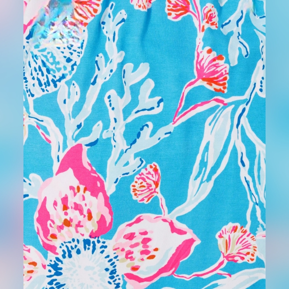 NWT Lilly Pulitzer Camri Halter Romper Multi Bahamian Rhapsody - Picture 4 of 5